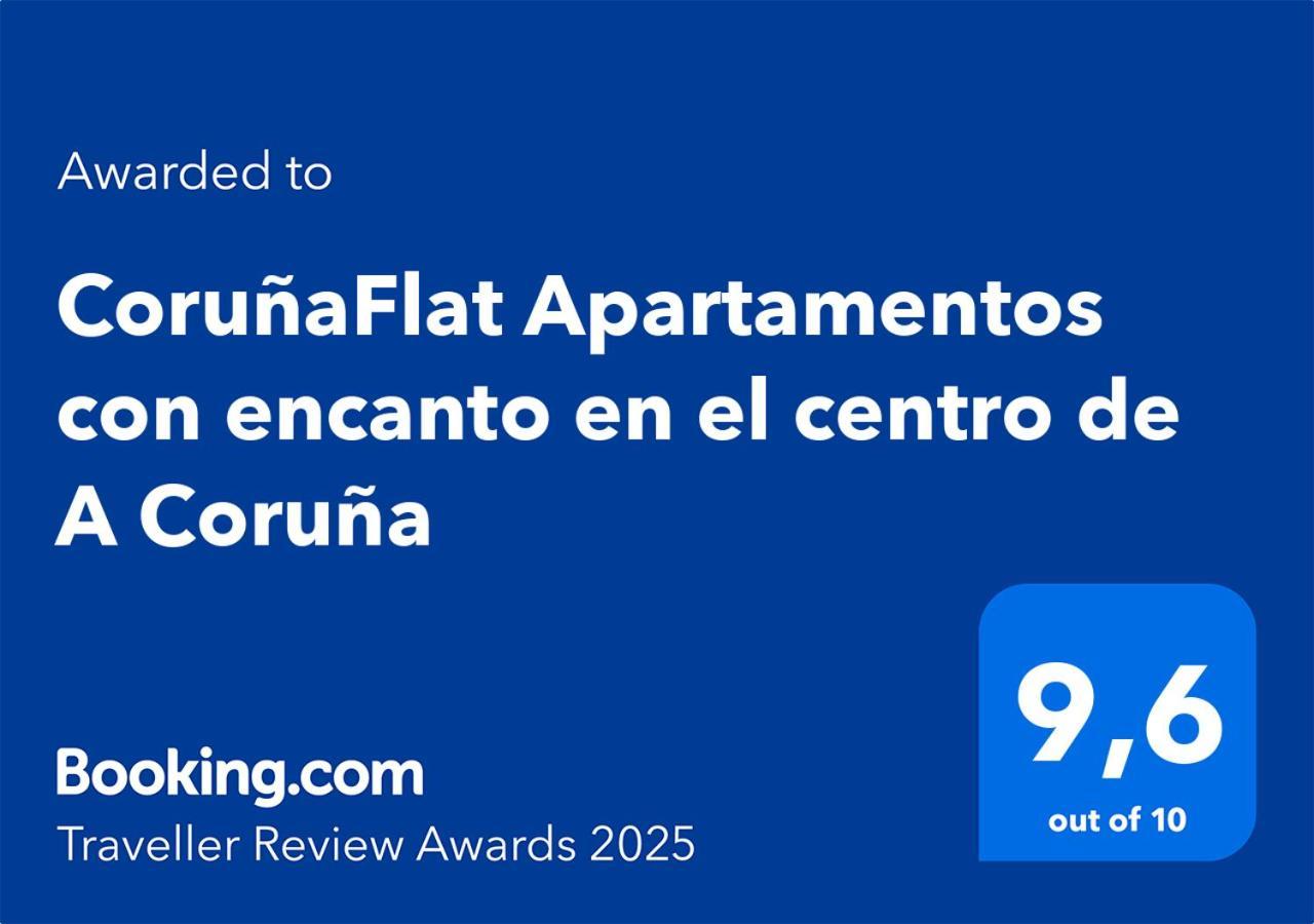 Corunaflat Apartamentos Con Encanto En El Centro De La Coruña Esterno foto